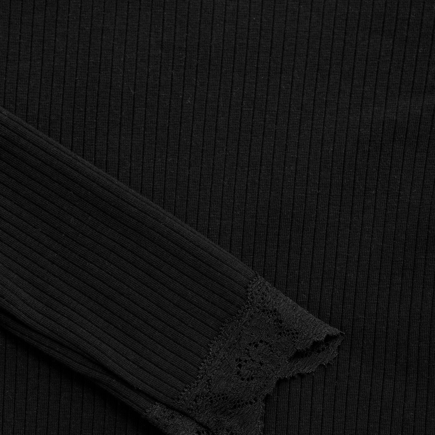 SE - Creamie - Creamie Infant/kid Girl Black T-shirt Ls - 8Y(128)