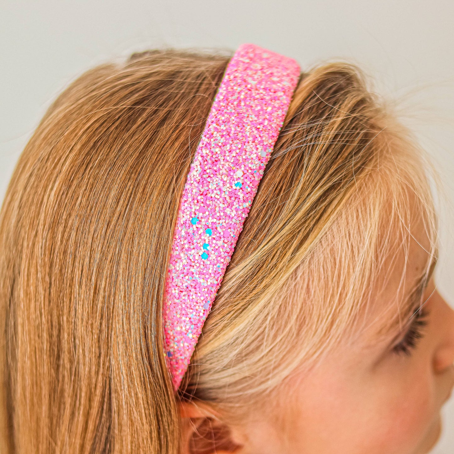 Frog Sac Tapered Chunky Glitter Headband