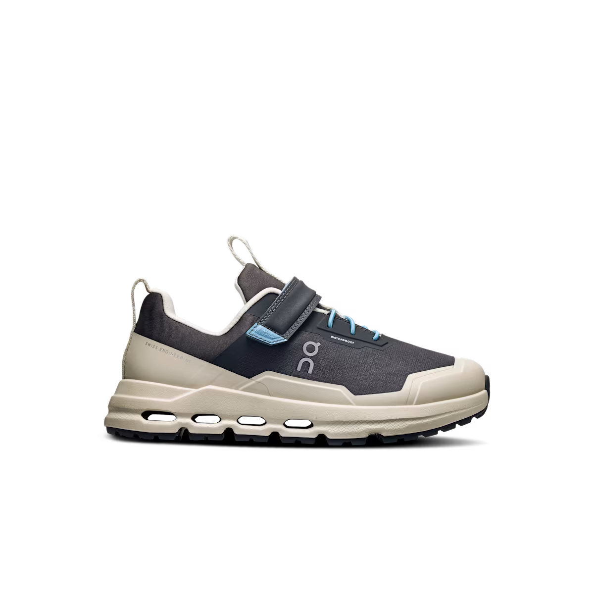 On Cloudhero Kids Waterproof Shoe Eclipse | Pearl