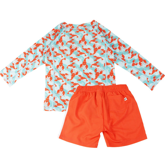 ZOOCCHINI - Rashguard Swim Top+Short Set