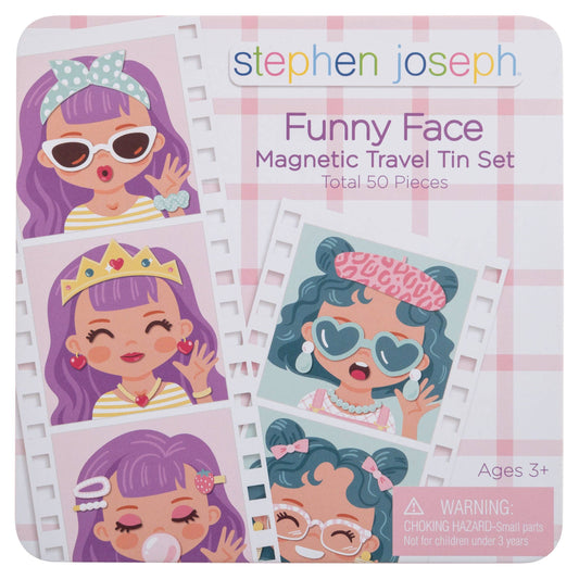 Stephen Joseph Gifts - Funny Faces Magnetic Set