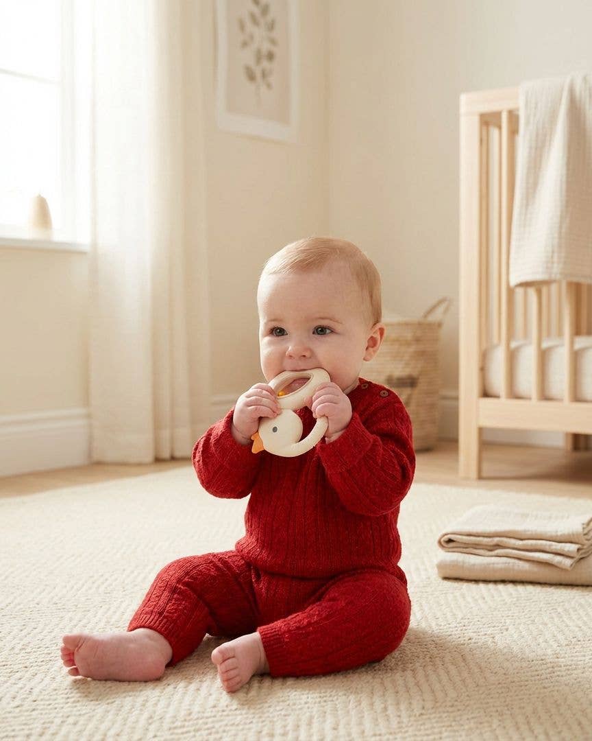 Itzy Ritzy - Bitzy Shake - Silicone Teether with Rattle