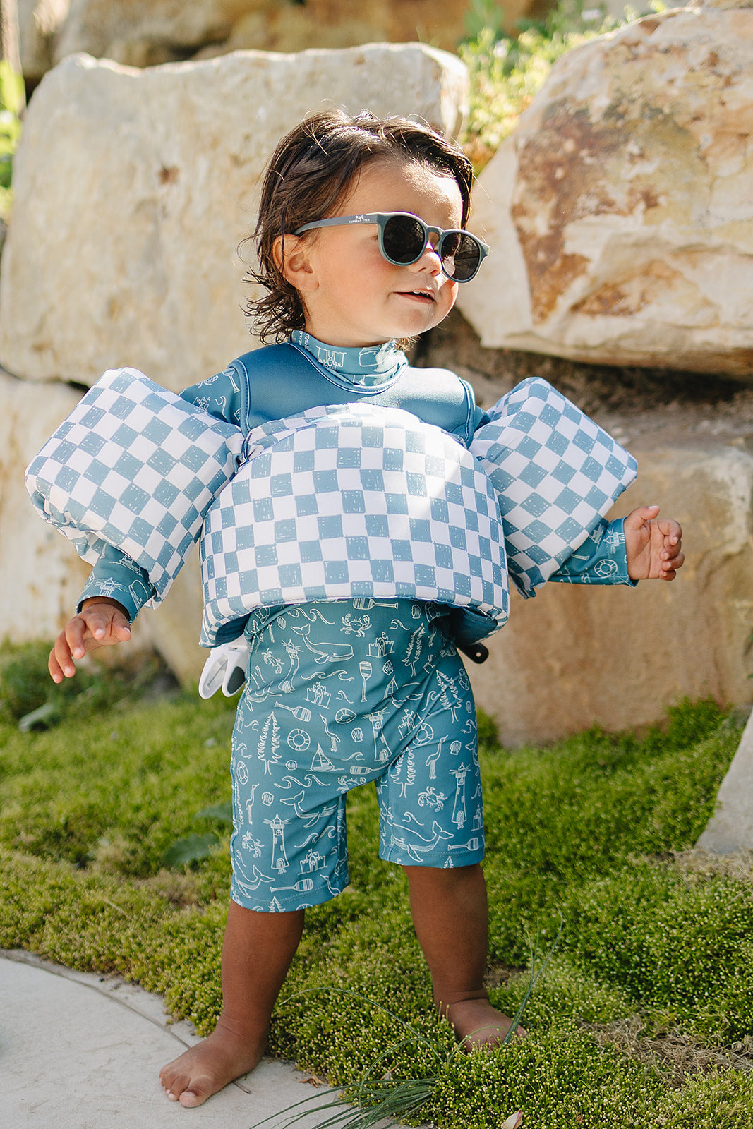Current Tyed - Sunsuit