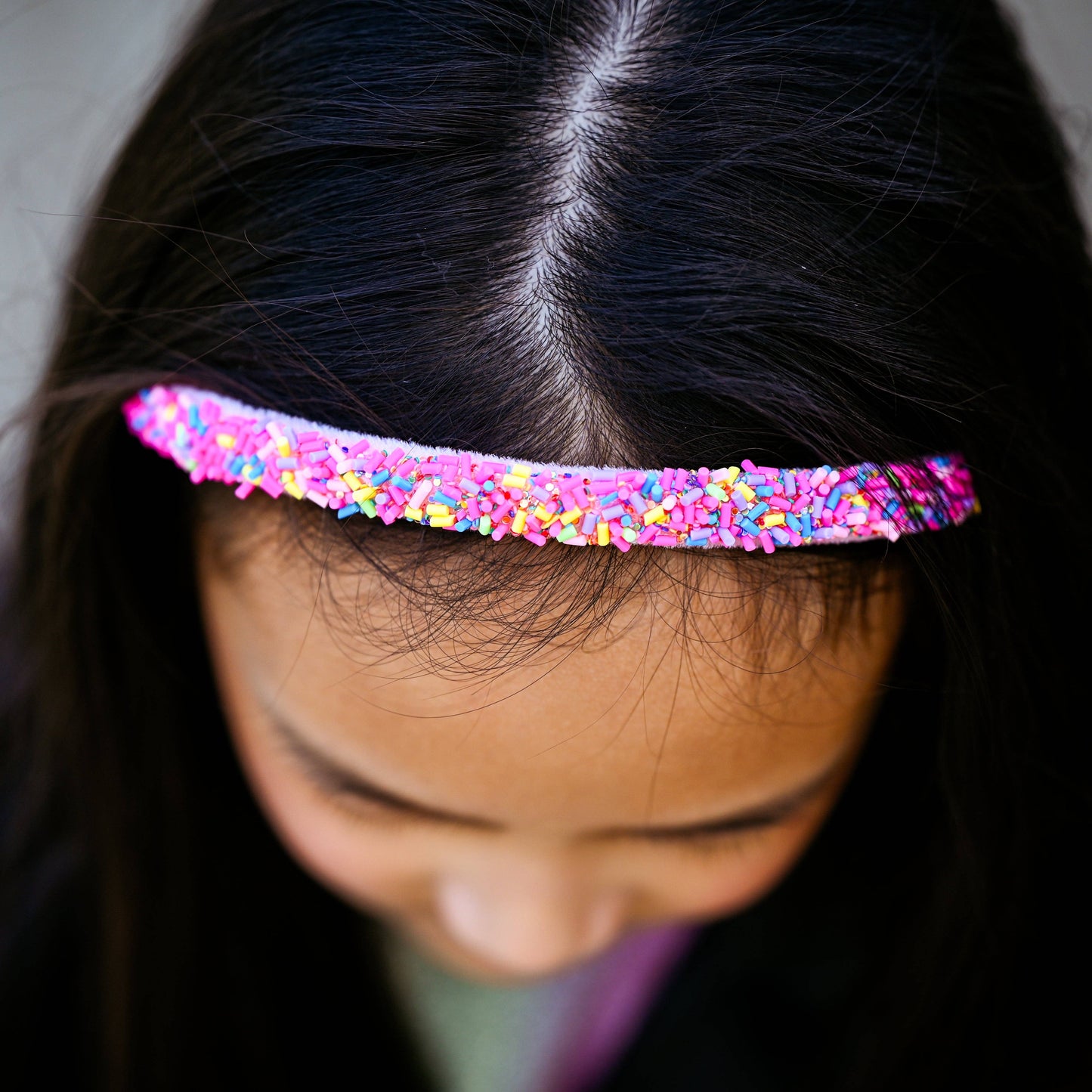 Frog Sac - Thin Sprinkle Headband - Non Slip Hair Accessories for Kids