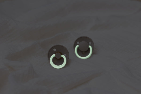 BIBS - Original Glow Latex Pacifier 2 pack