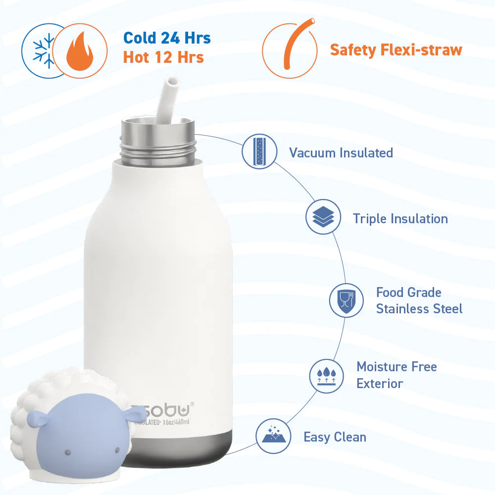 Asobu - 16 oz Bestie Animal Bottle