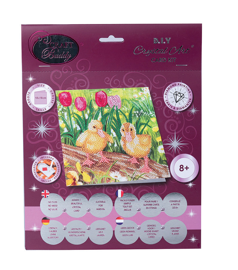 Craft Buddy - CA Card Kit: Spring Chicks