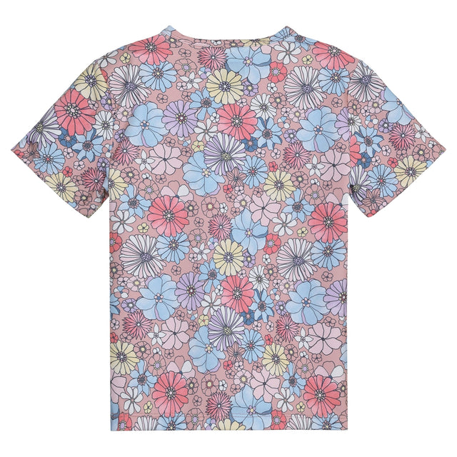 Color Kids - Flower Aop T-shirt - 6Y