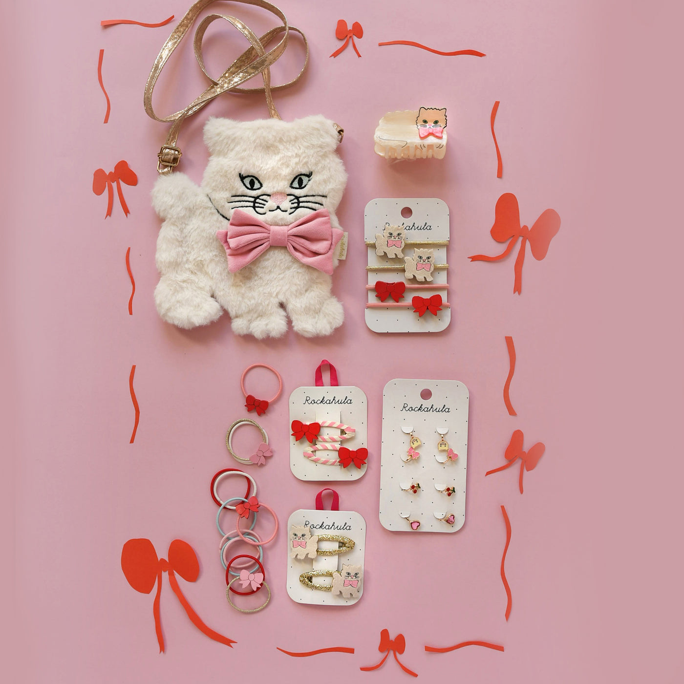 Rockahula Cute Kitten Clip On Earrings