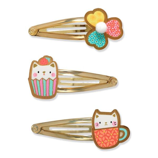 Djeco Plume Yoko Hair Clips Set of 3