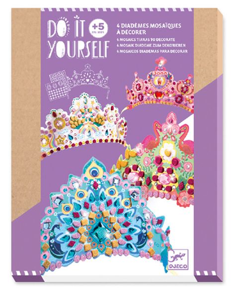 Djeco  Do It Yourself: Mosaic Tiaras