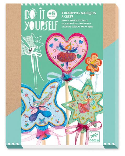 Djeco - Do It Yourself: Magic Fairy Wands