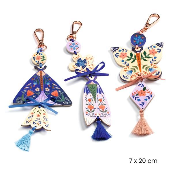 Djeco - Do It Yourself: Wooden Butterfly Charms