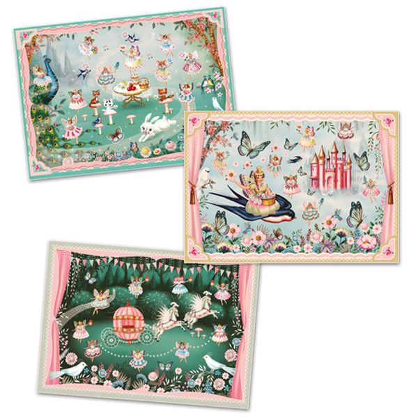 Djeco - Transfer Decals Activity: Fairyland