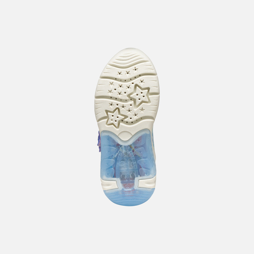 Geox Fadinlight Girl's Sneakers Disney Frozen Elsa - Pink