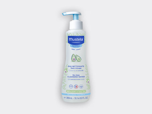 Mustela No Rinse Cleansing Water with Organic Avocado 300 mL