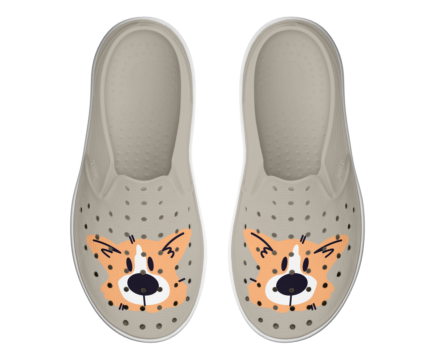 Native Shoes Miles Kids' Block Print Slip-On - Wide Fit