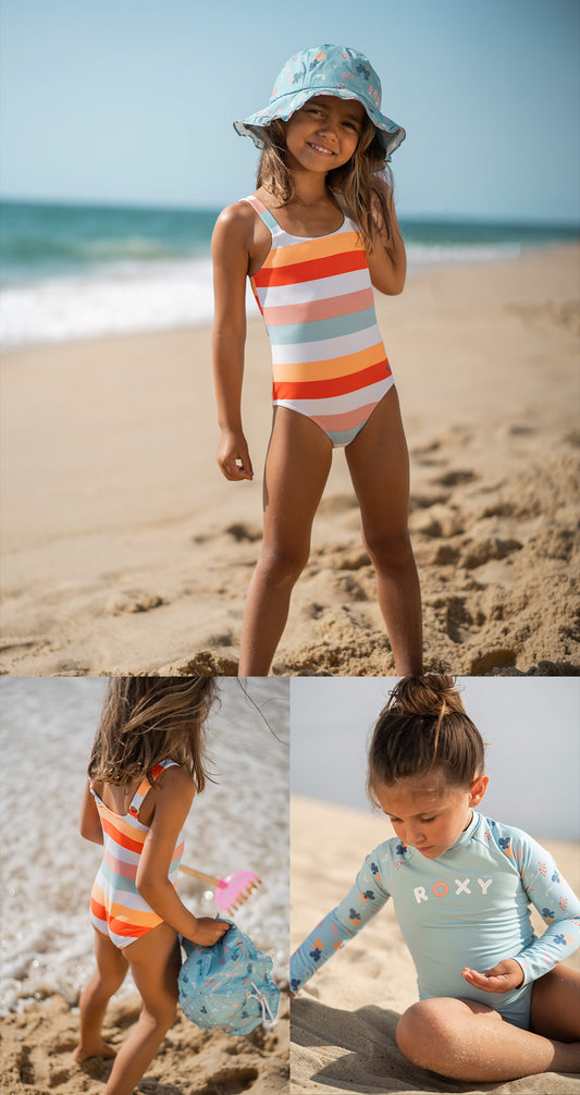 Roxy - Jolis Parasols One Piece Swim Suit - 5Y