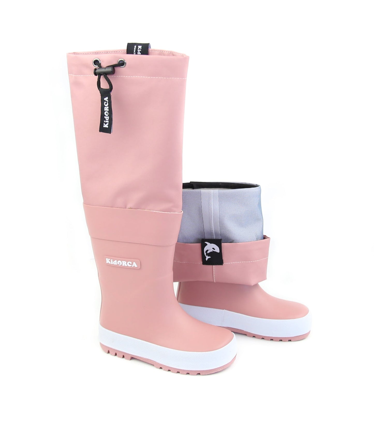 KidORCA - Kids Rain Boots with Above Knee Waders