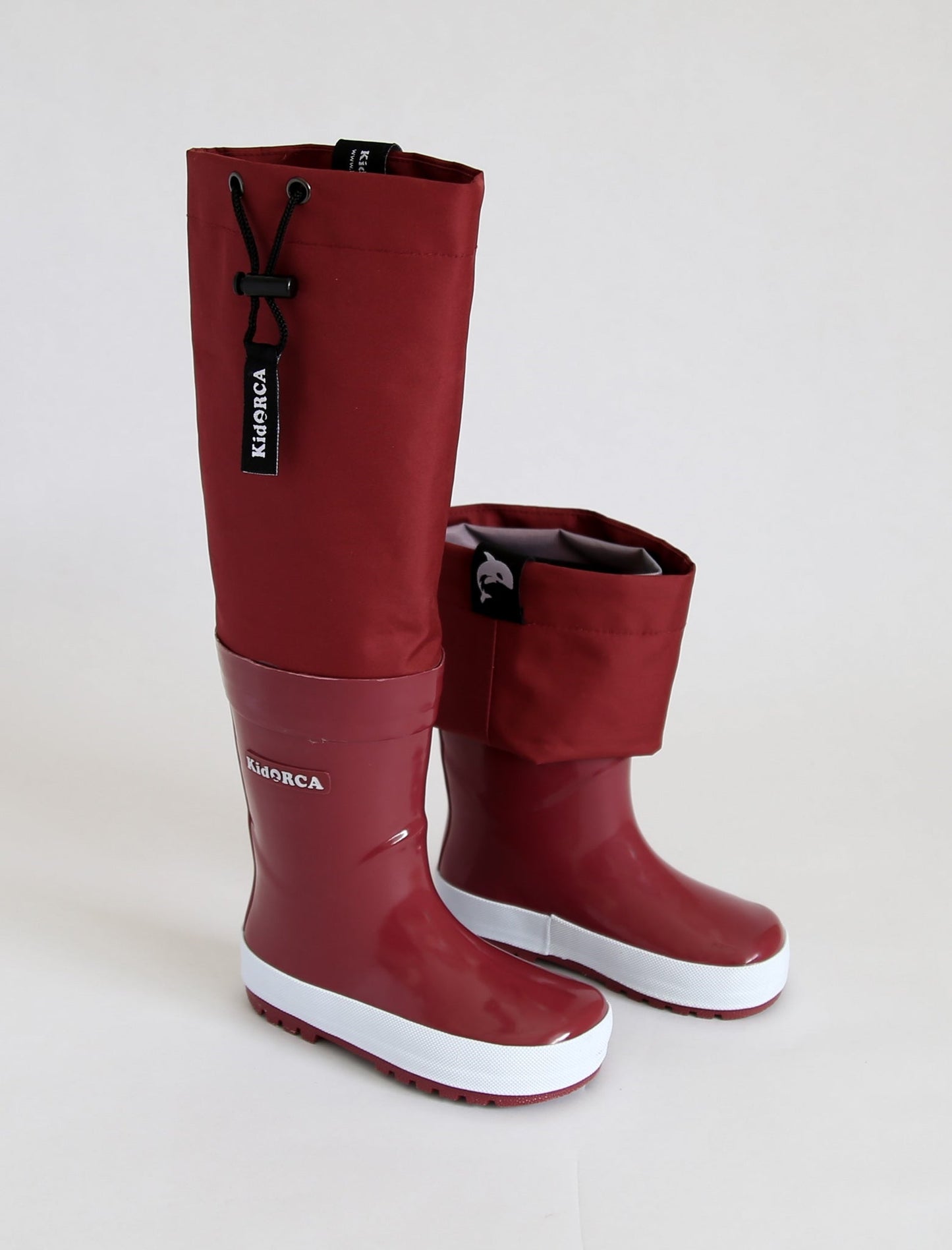 KidORCA - Kids Rain Boots with Above Knee Waders