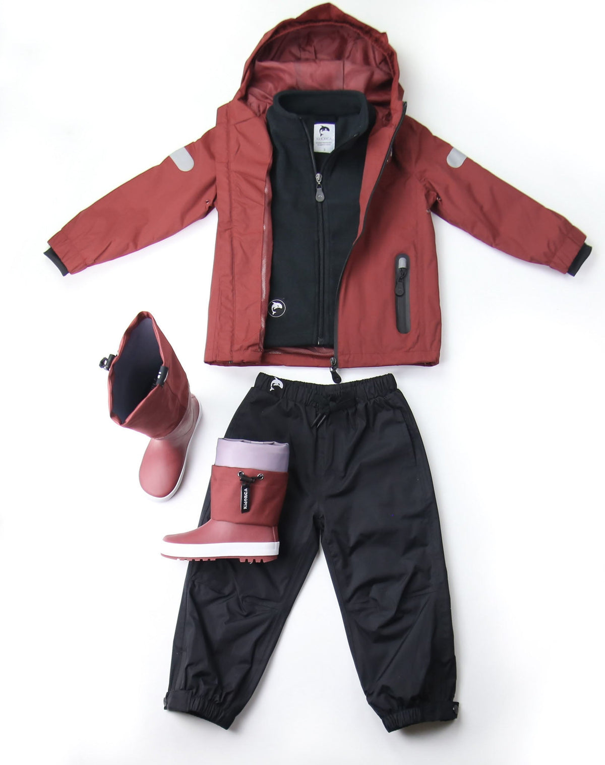 KidORCA - Kids Unlined Rain Jacket