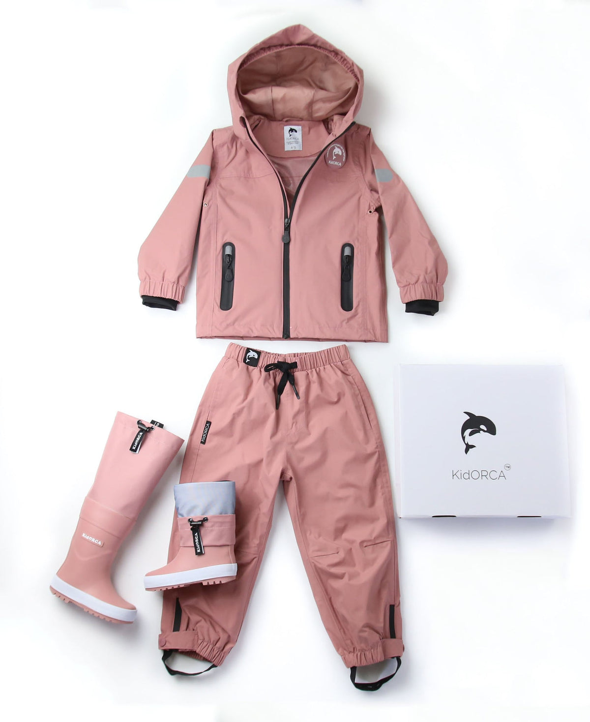 KidORCA - Kids Unlined Rain Jacket