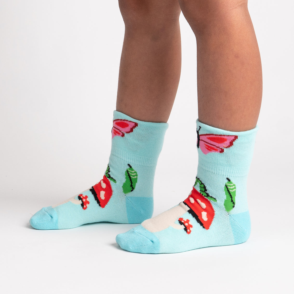 Sock It To Me - Youth Turn Cuff : Out Pops a Butterfly