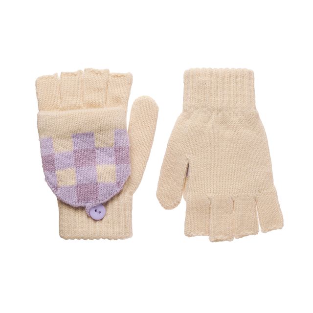 Rockahula Gingham Knitted Gloves