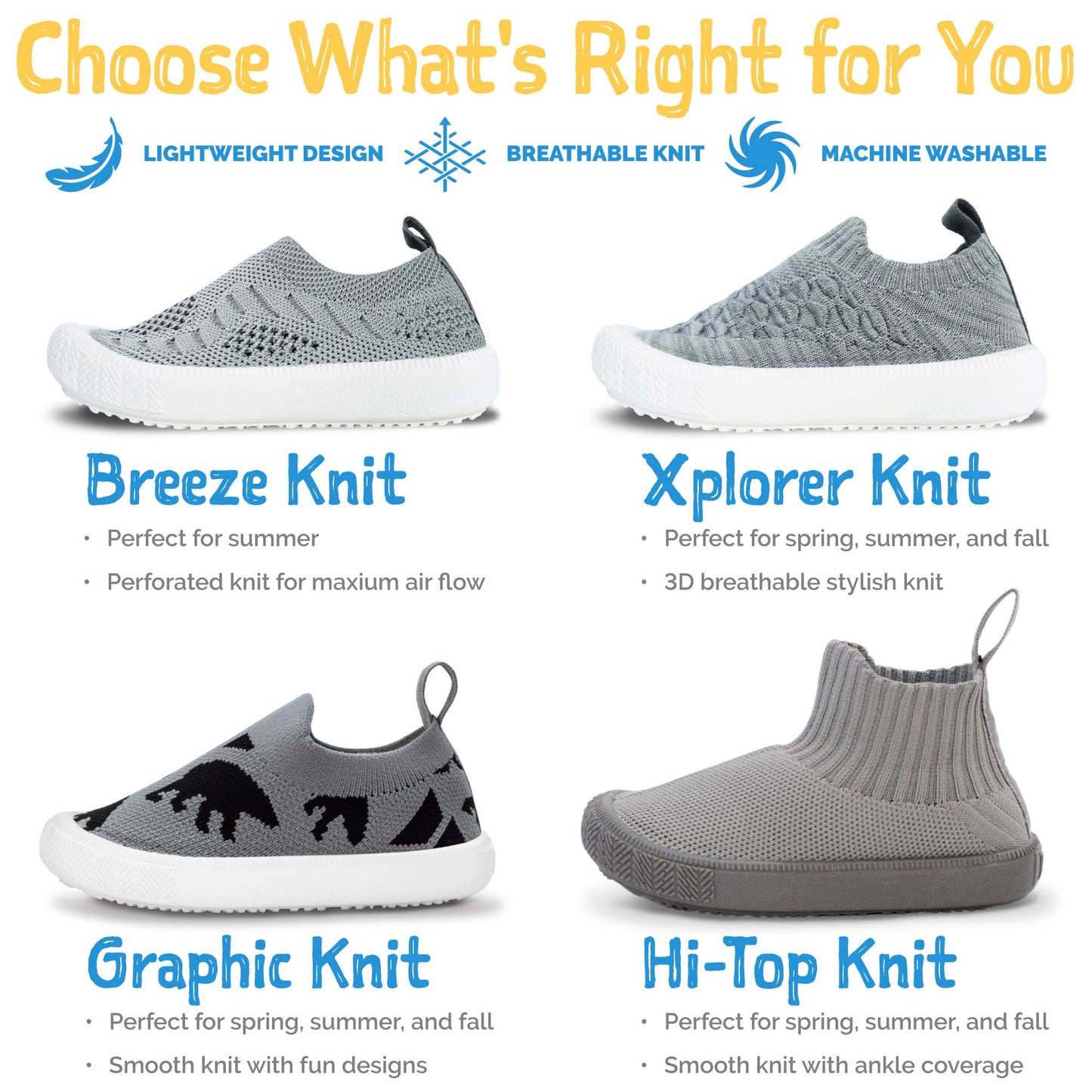 Jan & Jul - Graphic Knit Shoes