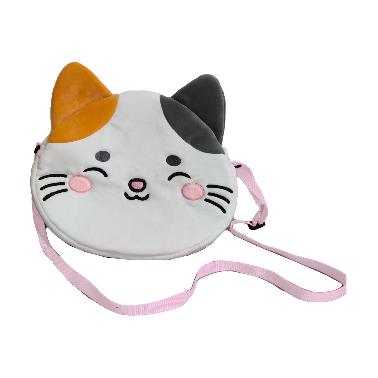 Puckator Lola the Cat Adoramals Crossbody  Plush Shoulder Bag