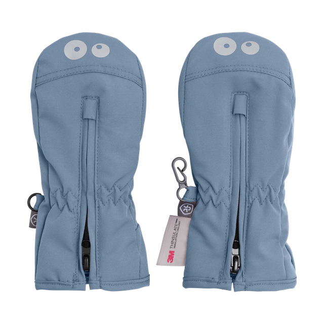 Color Kids Mittens with Zipper
