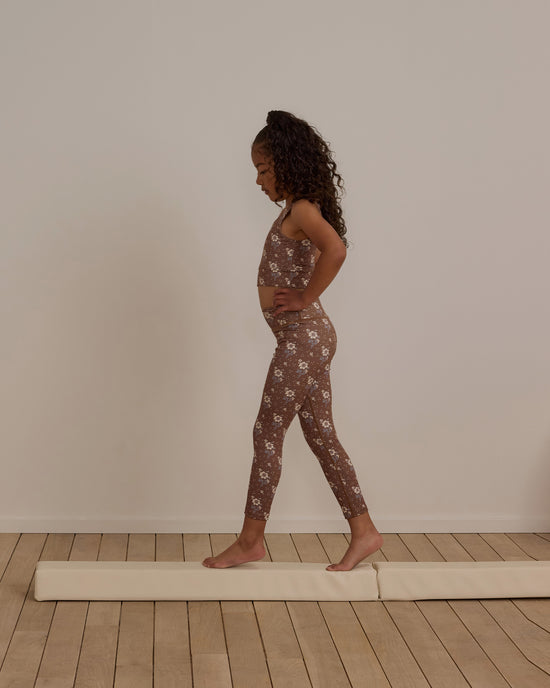 Rylee + Cru - Swift Sports Bra - Autumn Rose (Saddle)