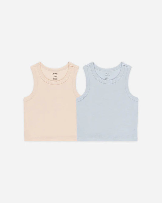 Rylee+Cru - Ribbed Tank Set
