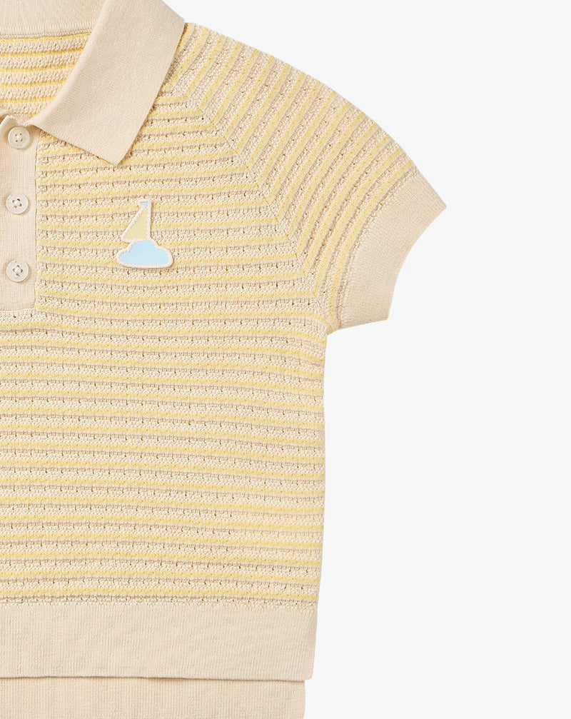 Nest Design - Knit Short Sleeve Top