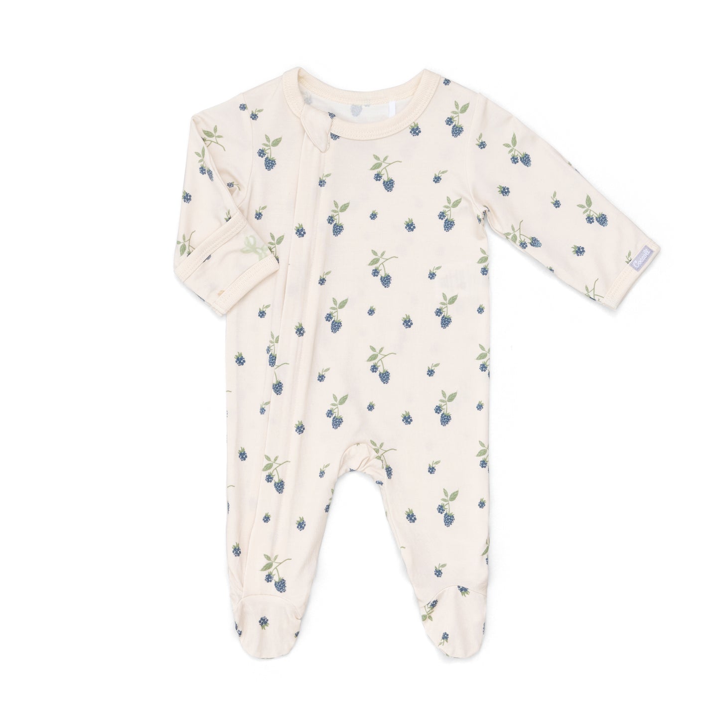 Coccoli - Long Sleeve Modal Zipper Footie - 1M