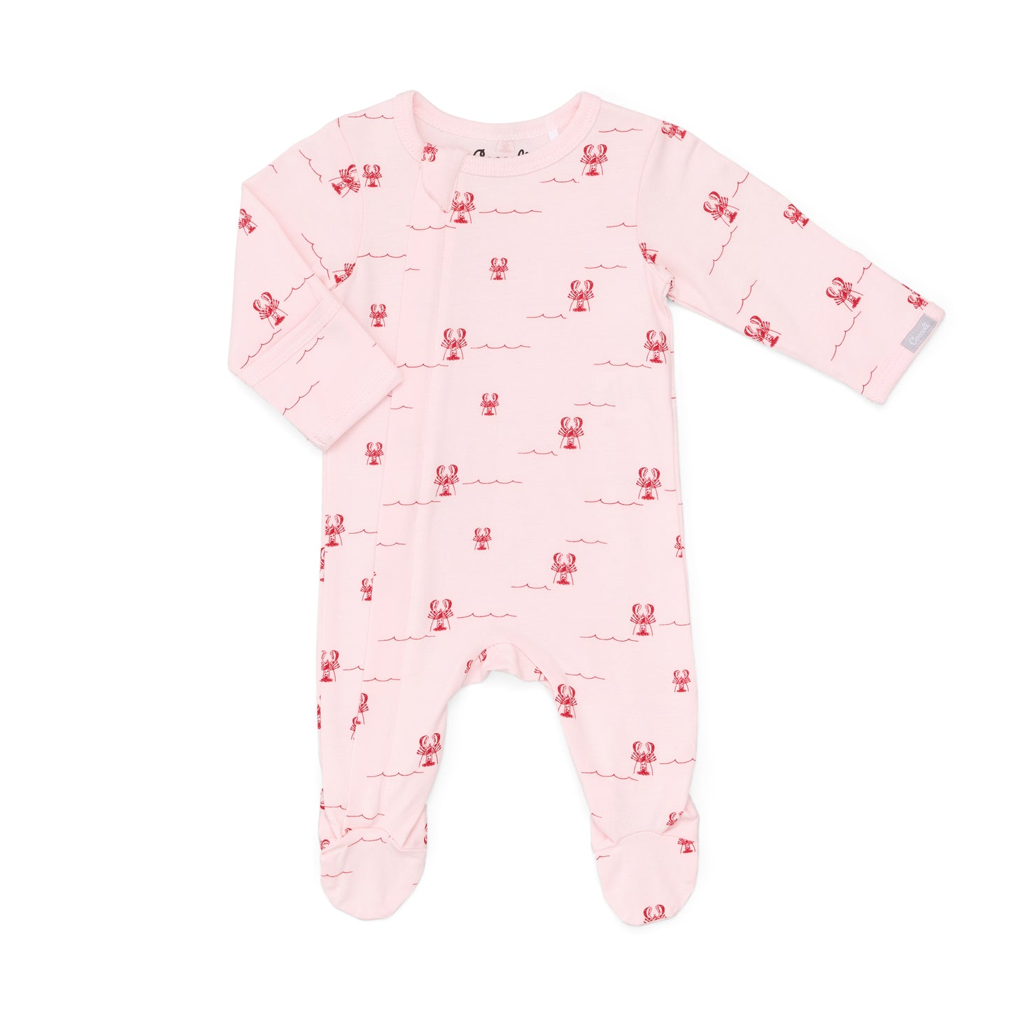 Coccoli - Long Sleeve Modal Zipper Footie - 1M