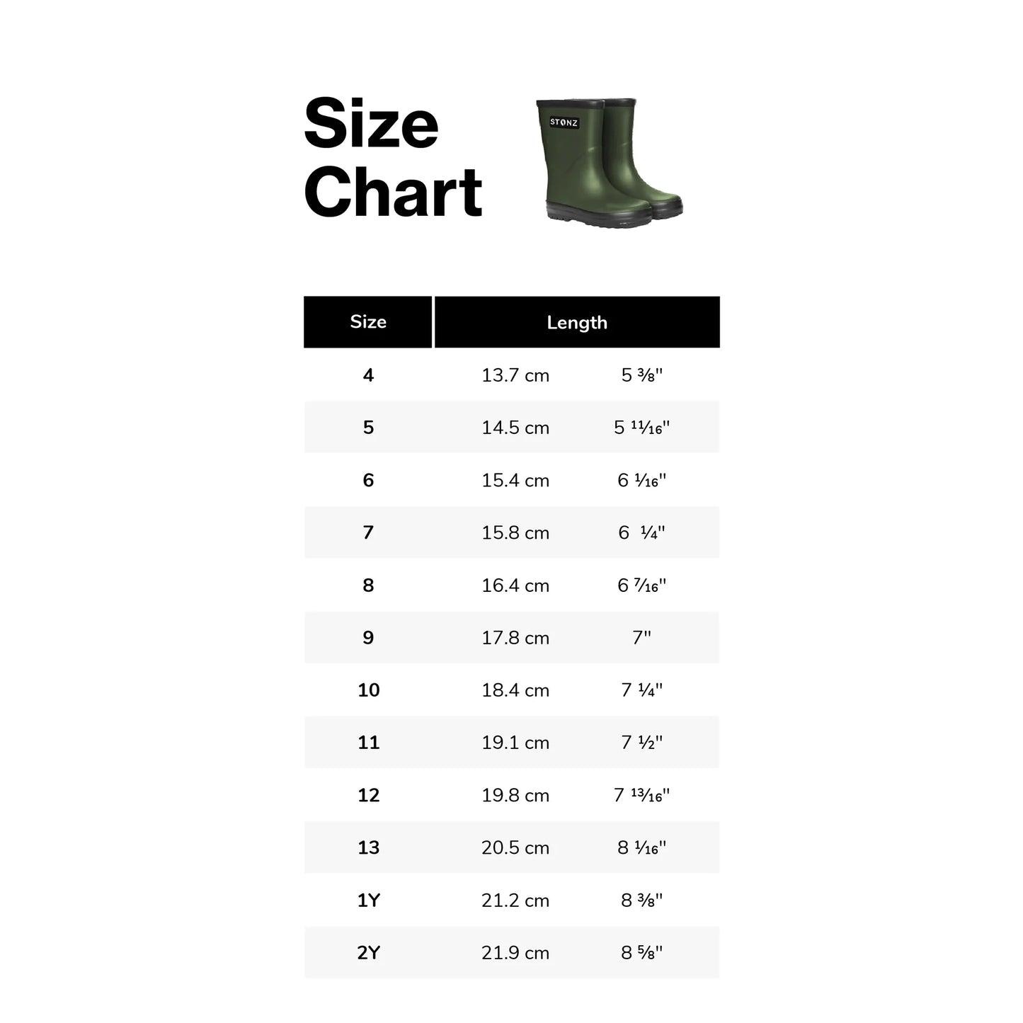Stonz Retro Rain Boots