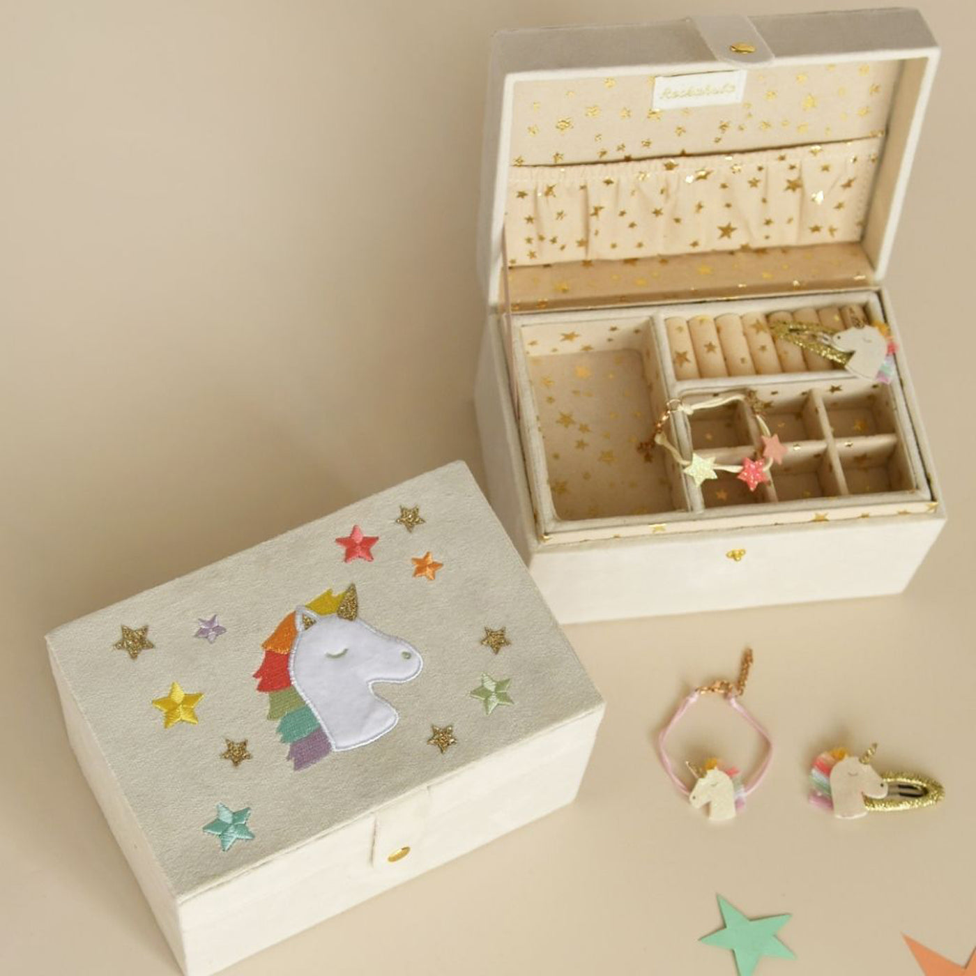 Rockahula Rainbow Unicorn Large Jewellery Box