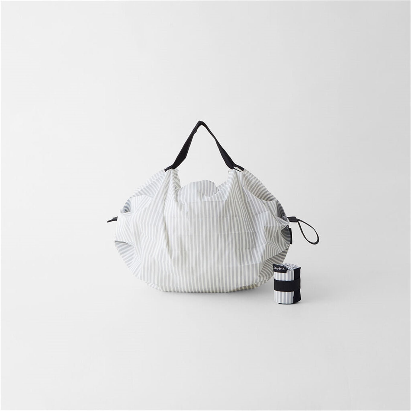 Shupatto Compact One-Pull Foldable Bag - Print - L