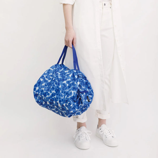 Shupatto Compact One-Pull Foldable Bag - Print - M