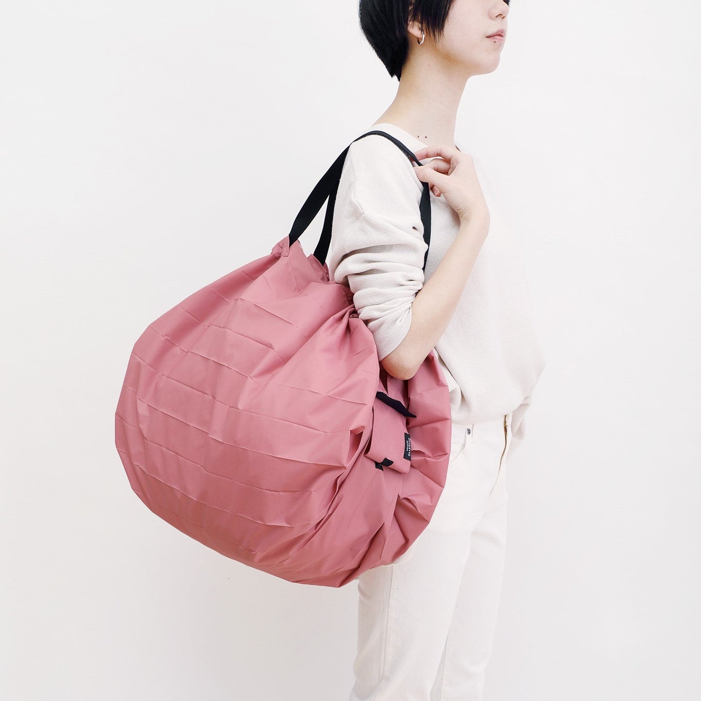 Shupatto Compact One-Pull Foldable Bag - Solid - L