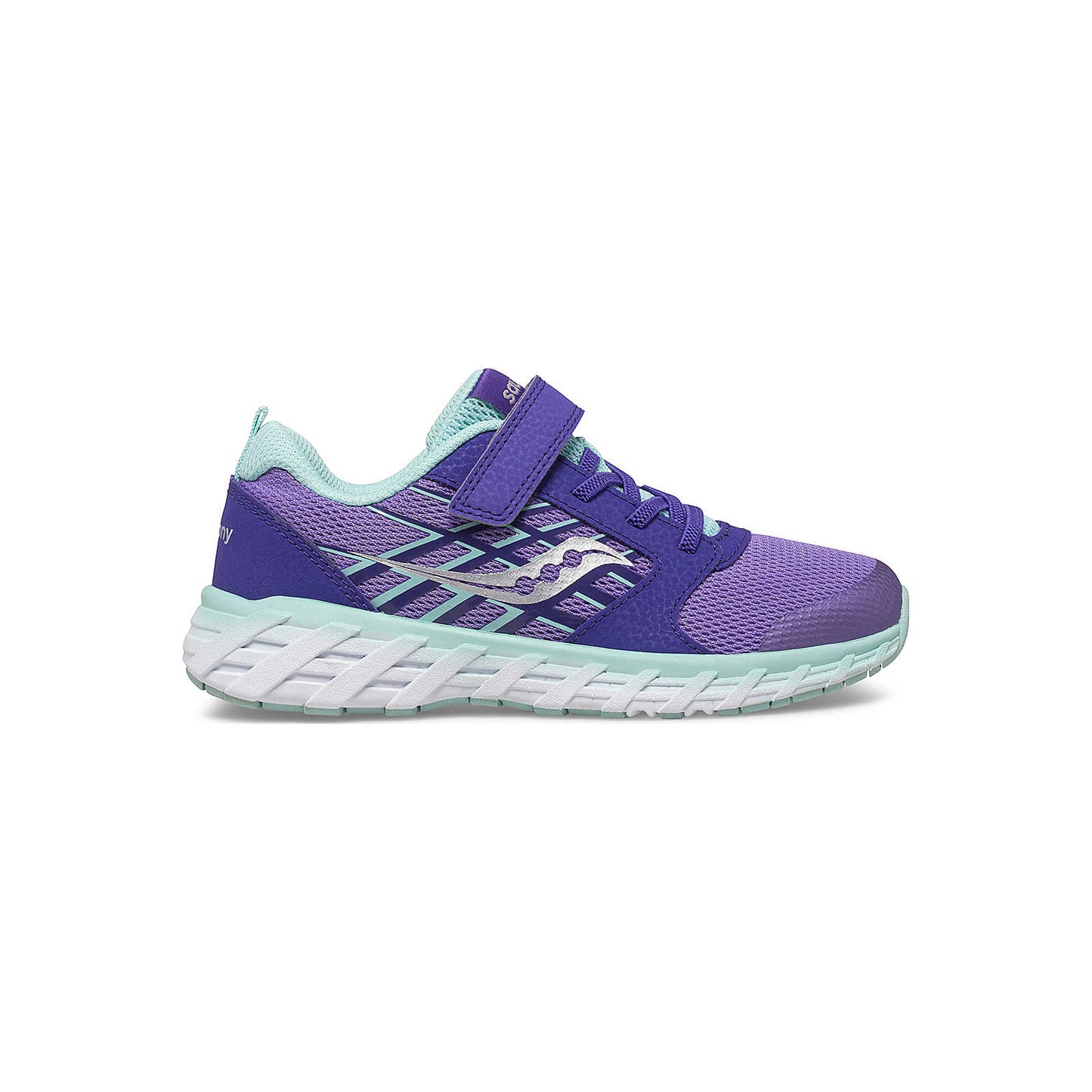 Saucony -Big Kid's Wind 2.0 Adaptive Closure Sneaker