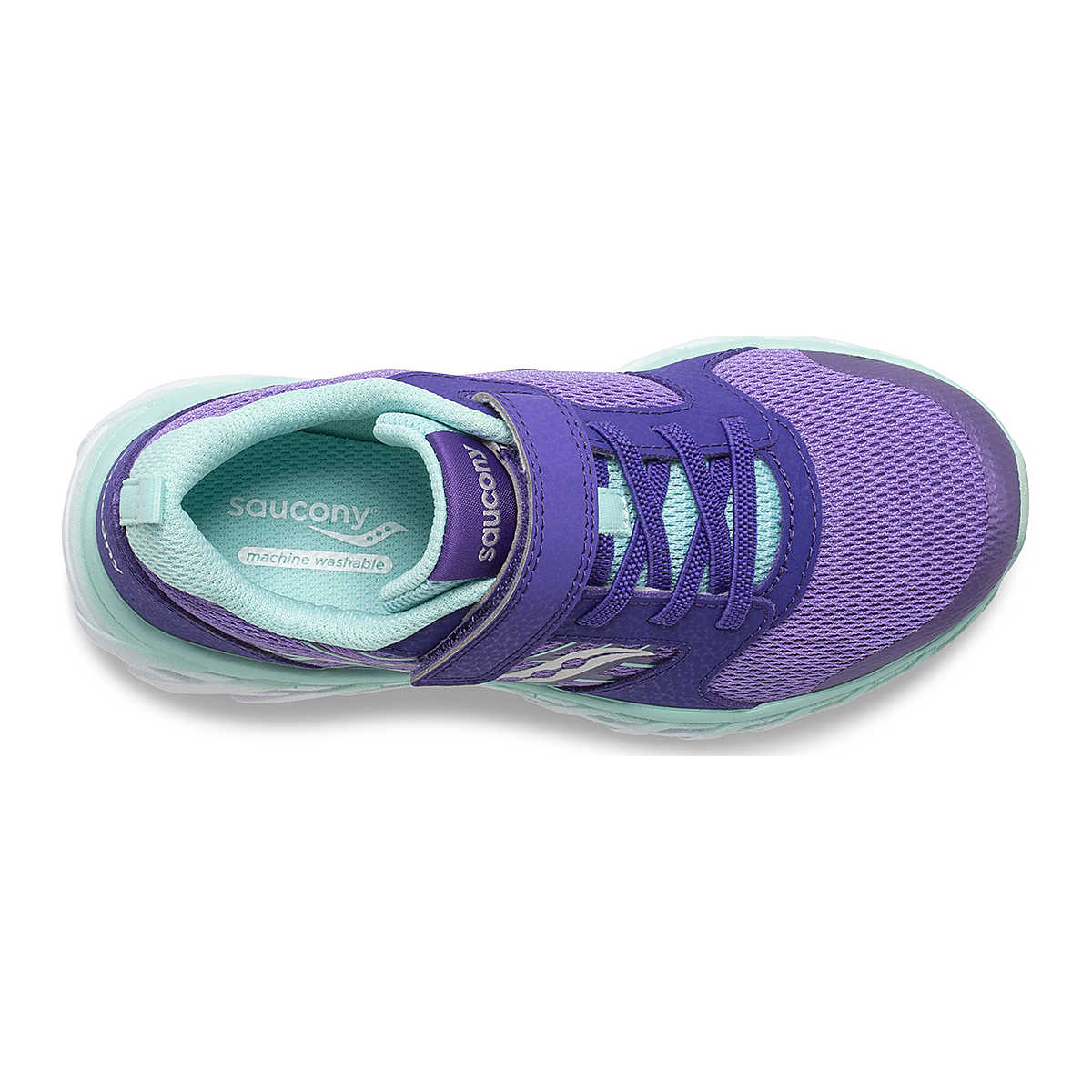 Saucony -Big Kid's Wind 2.0 Adaptive Closure Sneaker