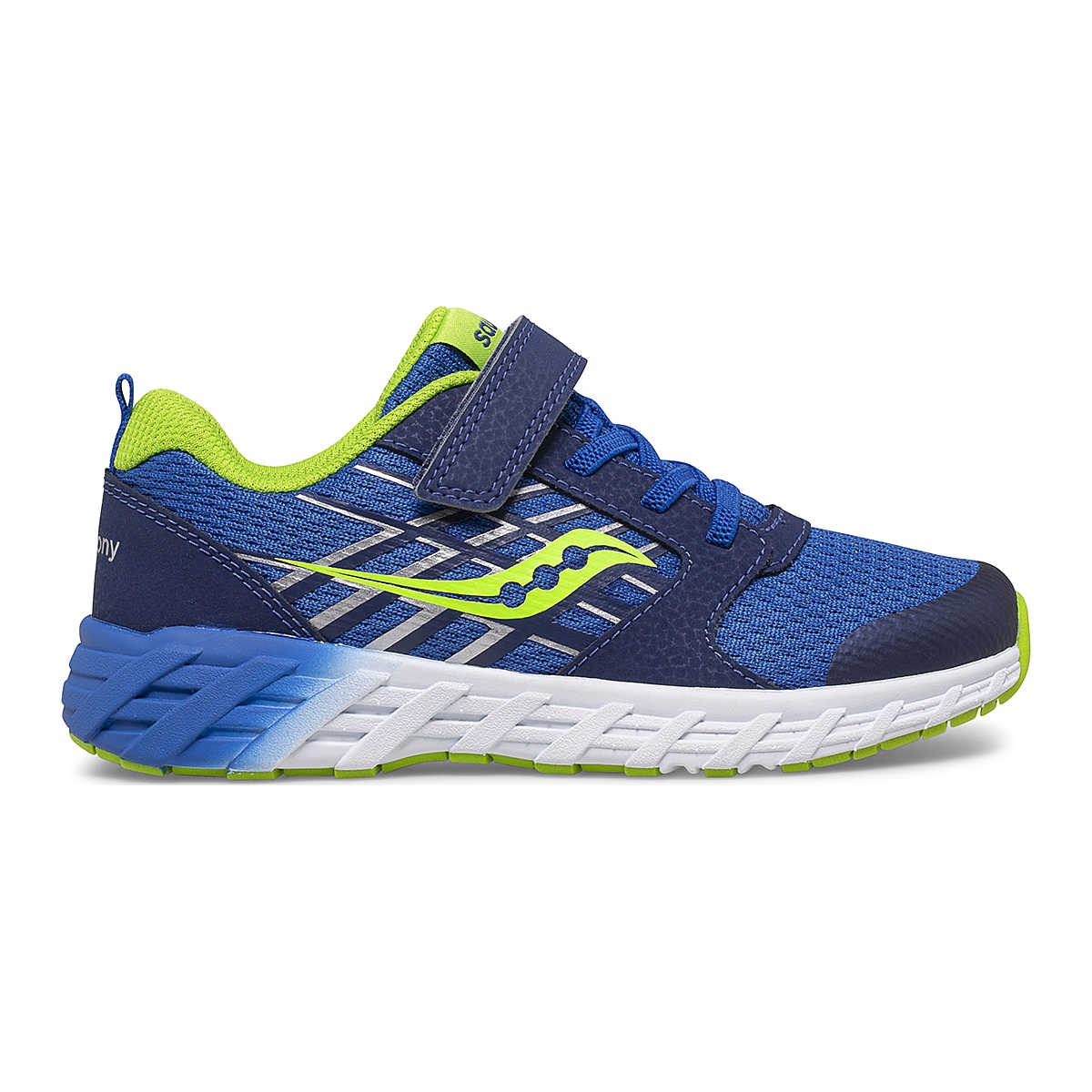 Saucony -Big Kid's Wind 2.0 Adaptive Closure Sneaker