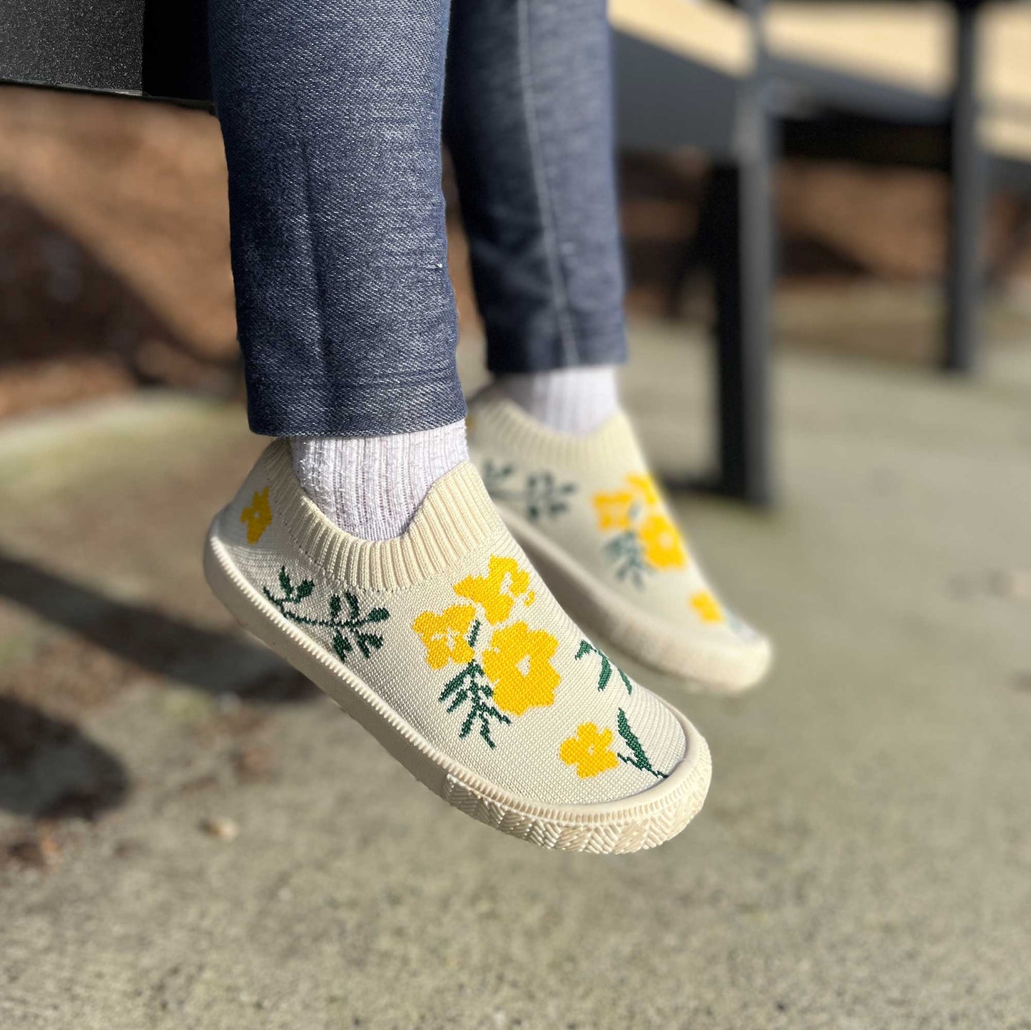 Jan & Jul - Graphic Knit Shoes