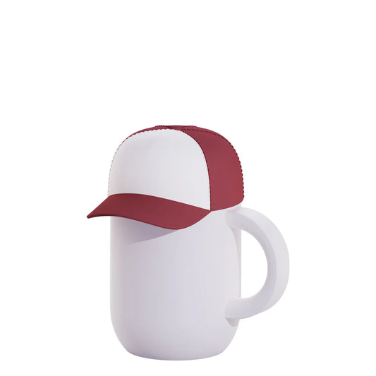 Asobu - Happy Hats Trucker Cap 12 Ounce - Red