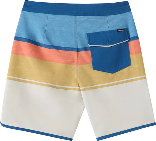 O'Neill Lennox Scallop 16' Boardshort - Lt Khaki