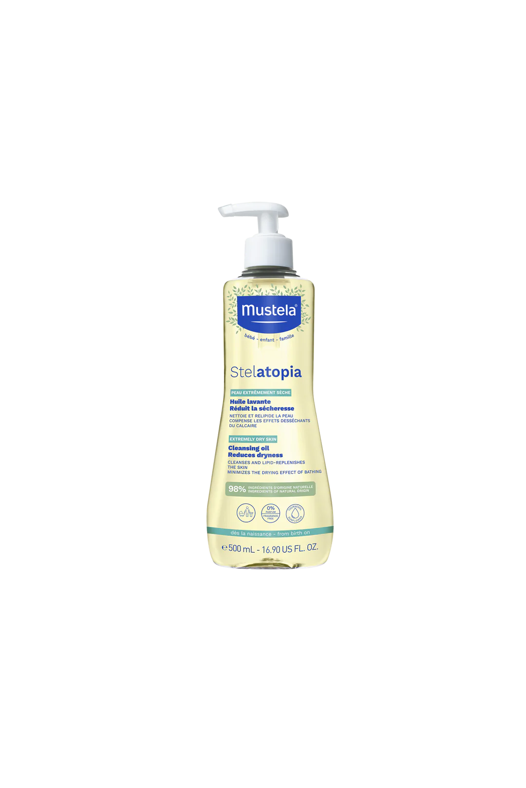 Mustela - Stelatopia Cleansing Oil with Organic Sunflower