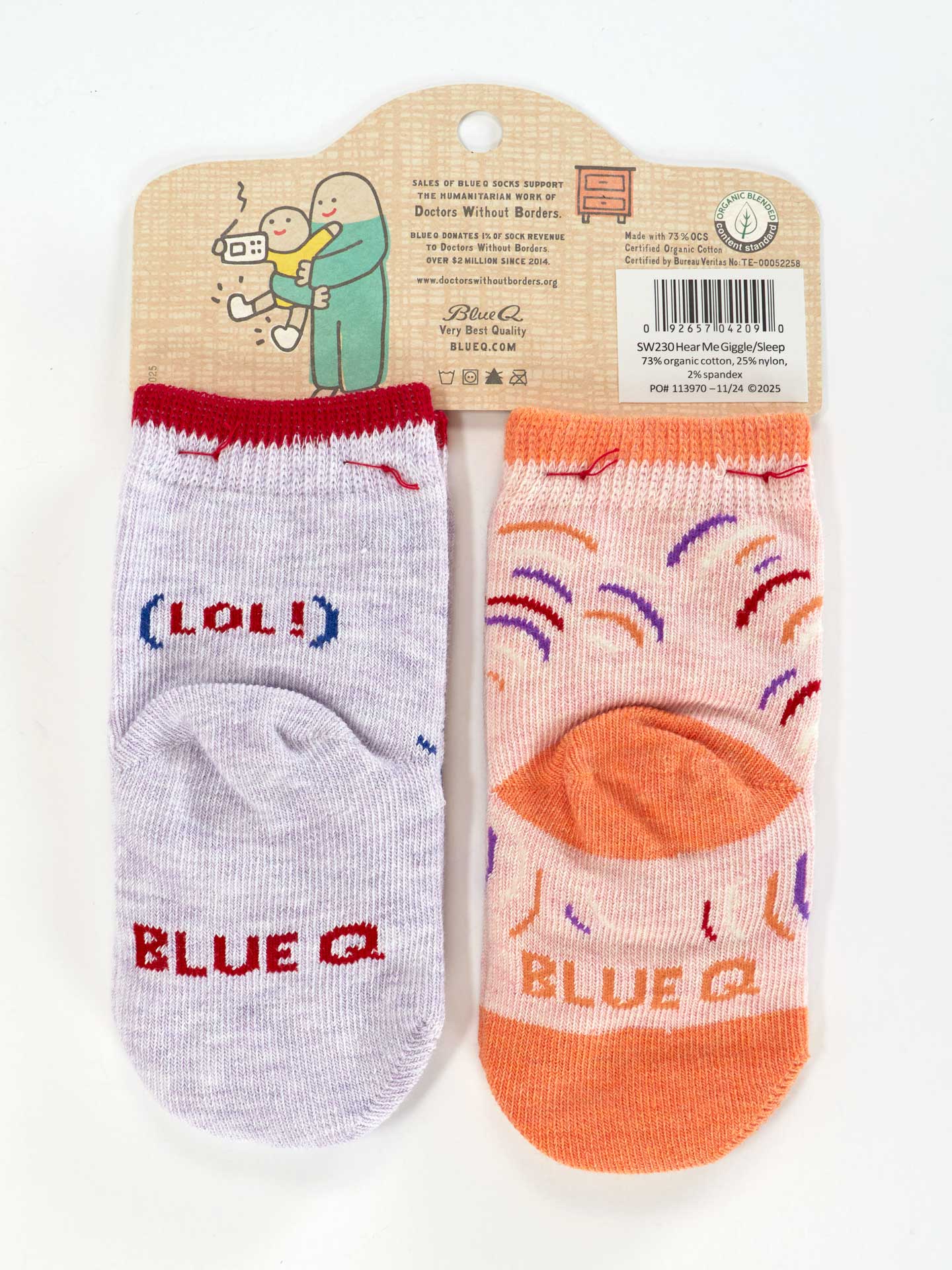 Blue Q - Wait 'til You Hear Me Giggle./ Just Sleep When I Sleep. Lol. Baby (0-12M)