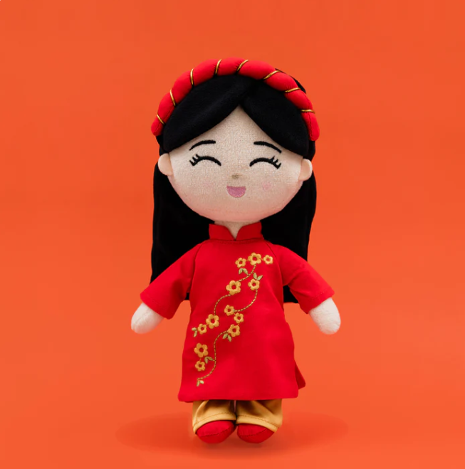 Joeydolls - Vietnamese 'Hoa' Cultural Mini Doll